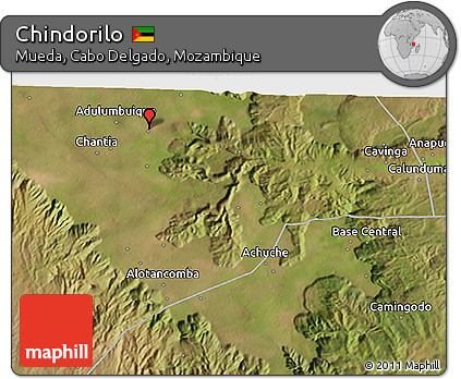 Satellite 3D Map of Chindorilo