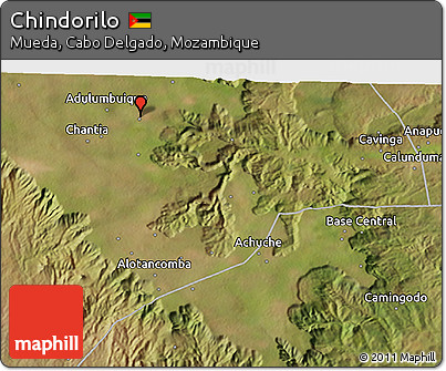 Satellite 3D Map of Chindorilo