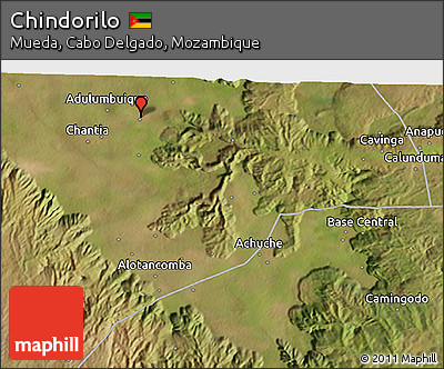 Satellite 3D Map of Chindorilo