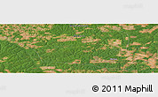 Satellite Panoramic Map of the area around 11° 51' 9" S, 56° 52' 30" W