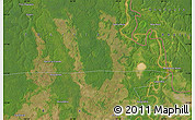 Satellite Map of the area around 11° 51' 9" S, 65° 22' 30" W