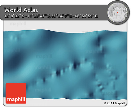 Satellite 3D Map of the Area around 11° 51' 9" S, 66° 22' 30" E