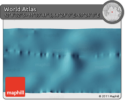 Satellite 3D Map of the Area around 11° 51' 9" S, 68° 55' 30" E