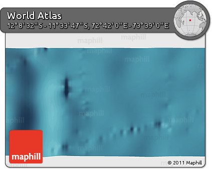 Satellite 3D Map of the Area around 11° 51' 9" S, 73° 10' 30" E