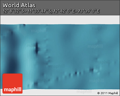 Satellite 3D Map of the Area around 11° 51' 9" S, 73° 10' 30" E