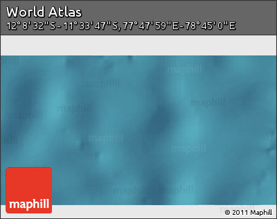 Satellite 3D Map of the Area around 11° 51' 9" S, 78° 16' 30" E