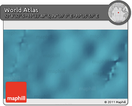 Satellite 3D Map of the Area around 11° 51' 9" S, 79° 7' 30" E