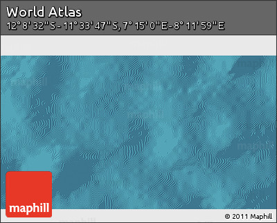 Satellite 3D Map of the Area around 11° 51' 9" S, 7° 43' 29" E