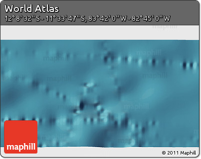 Satellite 3D Map of the Area around 11° 51' 9" S, 83° 13' 29" W