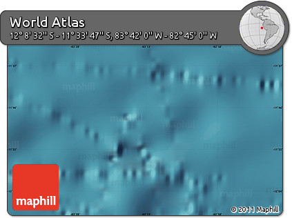 Satellite Map of the Area around 11° 51' 9" S, 83° 13' 29" W