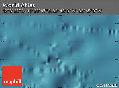 Satellite Map of the Area around 11° 51' 9" S, 83° 13' 29" W