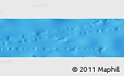 Physical Panoramic Map of the area around 11° 51' 9" S, 95° 58' 29" W