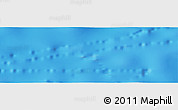 Shaded Relief Panoramic Map of the area around 11° 51' 9" S, 95° 58' 29" W