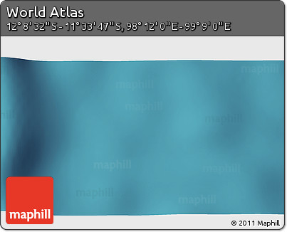 Satellite 3D Map of the Area around 11° 51' 9" S, 98° 40' 30" E