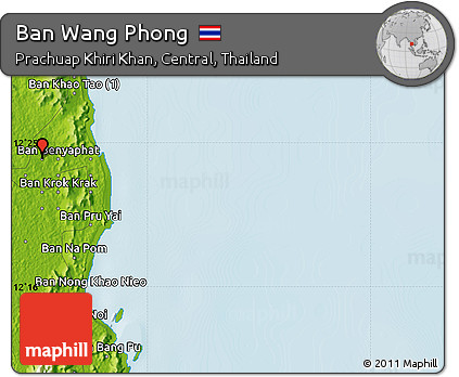 Physical Map of Ban Wang Phong