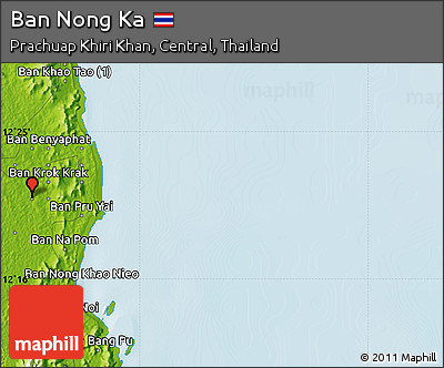 Physical Map of Ban Nong Ka