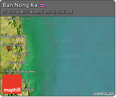 Satellite Map of Ban Nong Ka