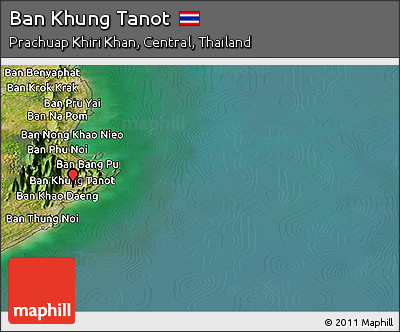 Satellite Panoramic Map of Ban Khung Tanot