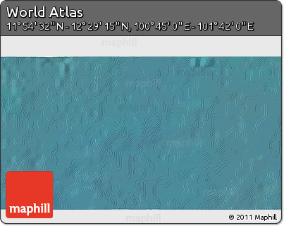 Satellite 3D Map of the Area around 12° 11' 54" N, 101° 13' 29" E