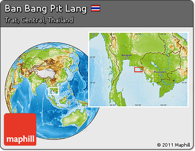 Physical Location Map of Ban Bang Pit Lang