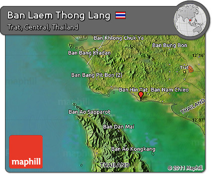 Satellite Map of Ban Laem Thong Lang