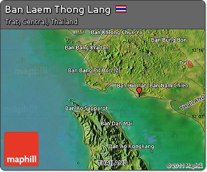 Satellite Map of Ban Laem Thong Lang