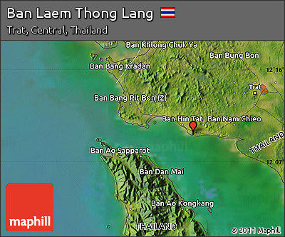 Satellite Map of Ban Laem Thong Lang