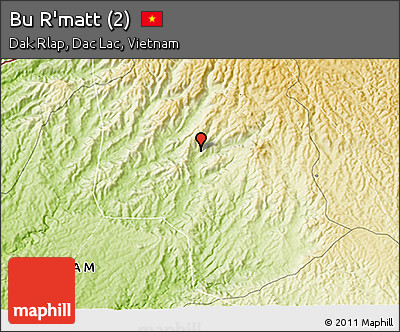 Physical 3D Map of Bu R'matt (2)