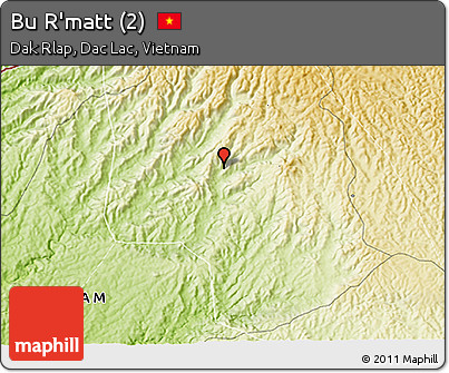 Physical 3D Map of Bu R'matt (2)