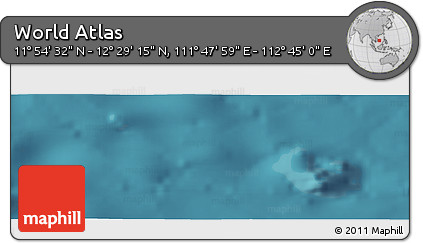 Satellite Panoramic Map of the Area around 12° 11' 54" N, 112° 16' 30" E