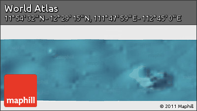 Satellite Panoramic Map of the Area around 12° 11' 54" N, 112° 16' 30" E