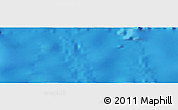 Shaded Relief Panoramic Map of the area around 12° 11' 54" N, 117° 13' 29" W