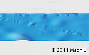 Physical Panoramic Map of the area around 12° 11' 54" N, 118° 55' 30" W