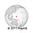 Outline Map of the Area around 12° 11' 54" N, 145° 25' 30" E, rectangular outline