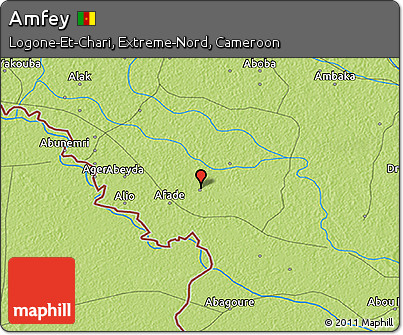 Physical 3D Map of Amfey