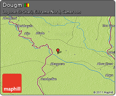 Physical 3D Map of Dougm