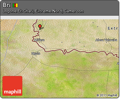 Satellite 3D Map of Bri