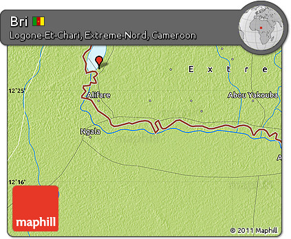 Physical Map of Bri