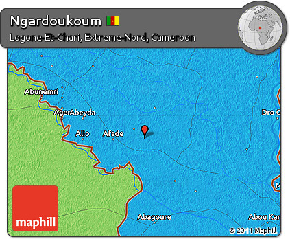 Political Map of Ngardoukoum