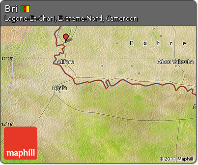 Satellite Map of Bri
