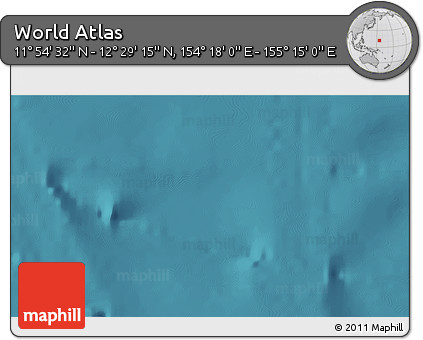 Satellite 3D Map of the Area around 12° 11' 54" N, 154° 46' 30" E