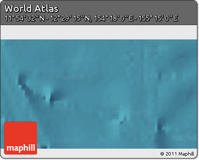 Satellite 3D Map of the Area around 12° 11' 54" N, 154° 46' 30" E