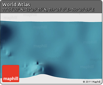 Satellite 3D Map of the Area around 12° 11' 54" N, 159° 52' 30" E