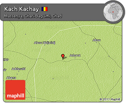 Physical 3D Map of Kach Kachay