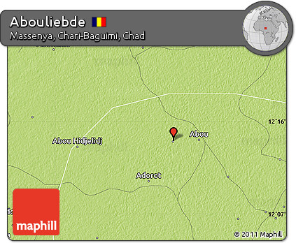Physical Map of Abouliebde
