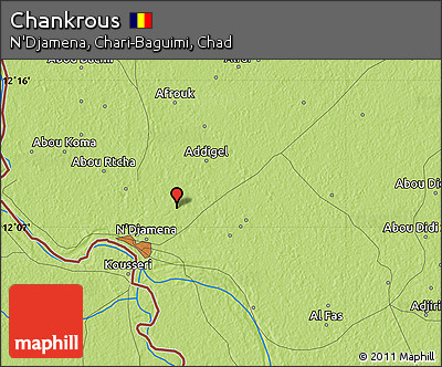 Physical Map of Chankrous