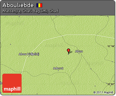Physical Map of Abouliebde
