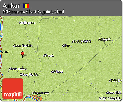 Physical Map of Ankar