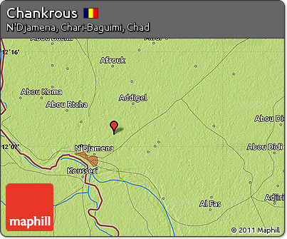 Physical Map of Chankrous