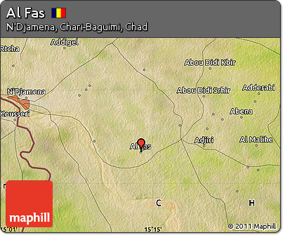 Satellite Map of Al Fas